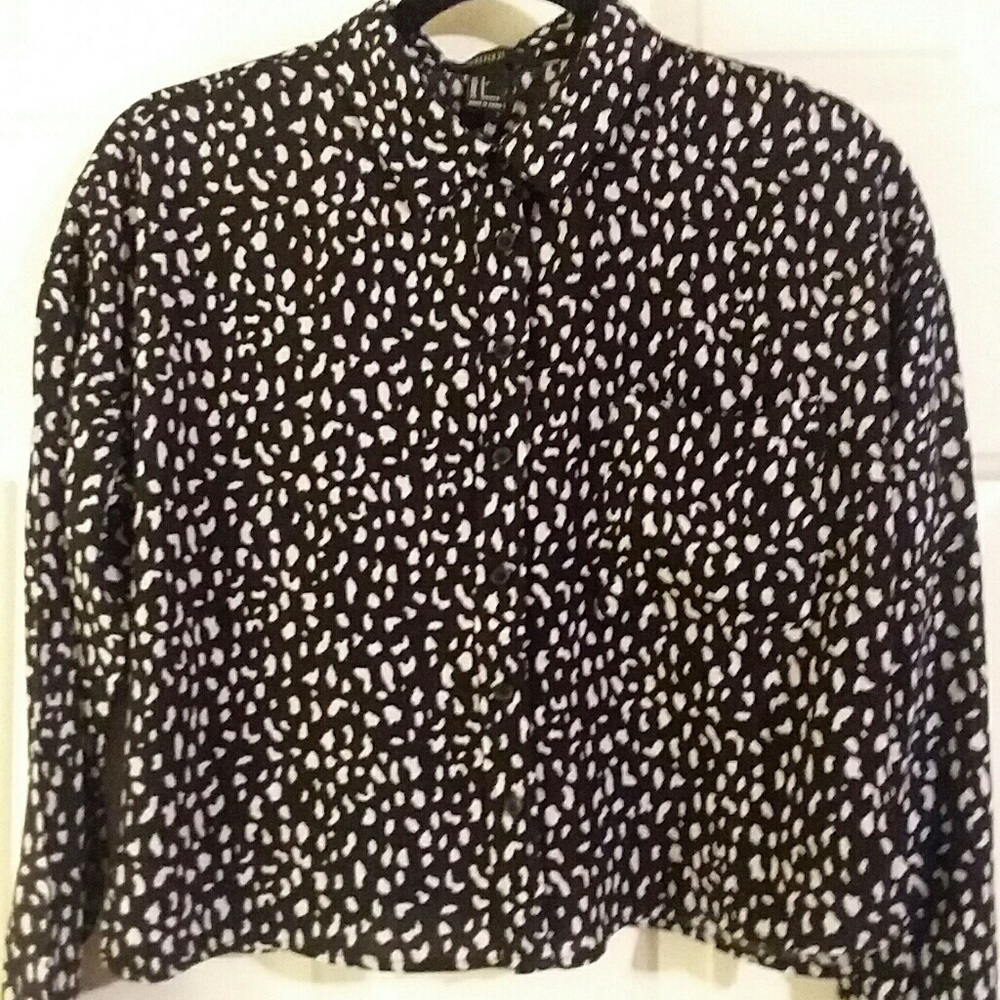 Forever 21 Printed Blouse size S